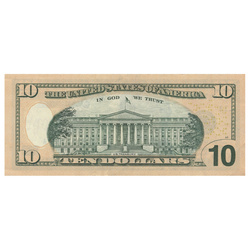 Banconota USA da 10 dollari (10 U.S. dollars / 10 USD) UNC 100 pezzi