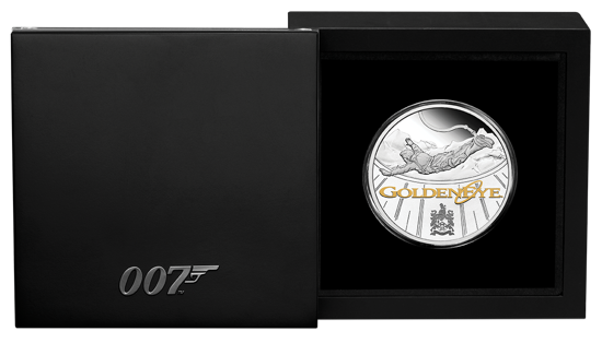 Tuvalu: James Bond 007 GoldenEye 1 unce stříbra 2020