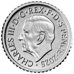 Lot de 4 pièces Britannia Argent 2025 Reverse Frosted