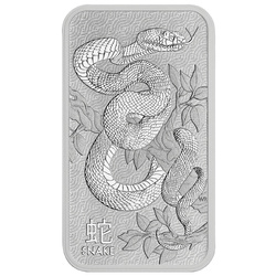 The Perth Mint Lunar 1 oz argent Année du Serpent