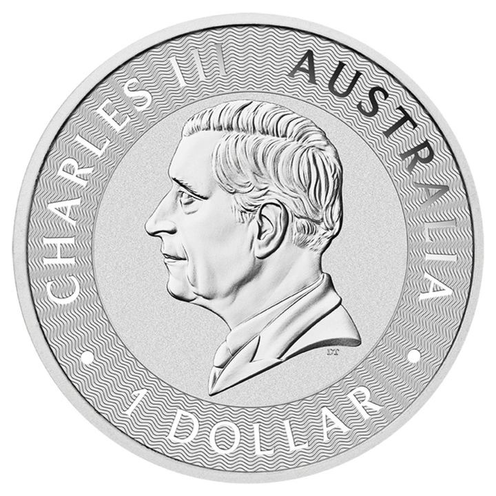 Monedă de argint Cangur australian Sundowner Edition colorată 1 uncie de argint 2026