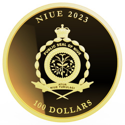 Niue: Magnum Opus 1 oz Gold 2023 Prooflike