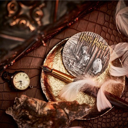 Niue: Harry Potter und der Gefangene von Askaban 200 g Silber 2025 High Relief Antiqued Coin