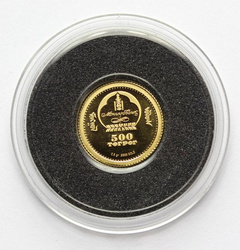 Alfred Nobel 0,5 g d'oro 2007 Proof