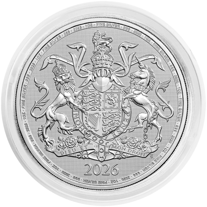 Srebrna Moneta The Royal Arms 1 uncja Srebra 2026