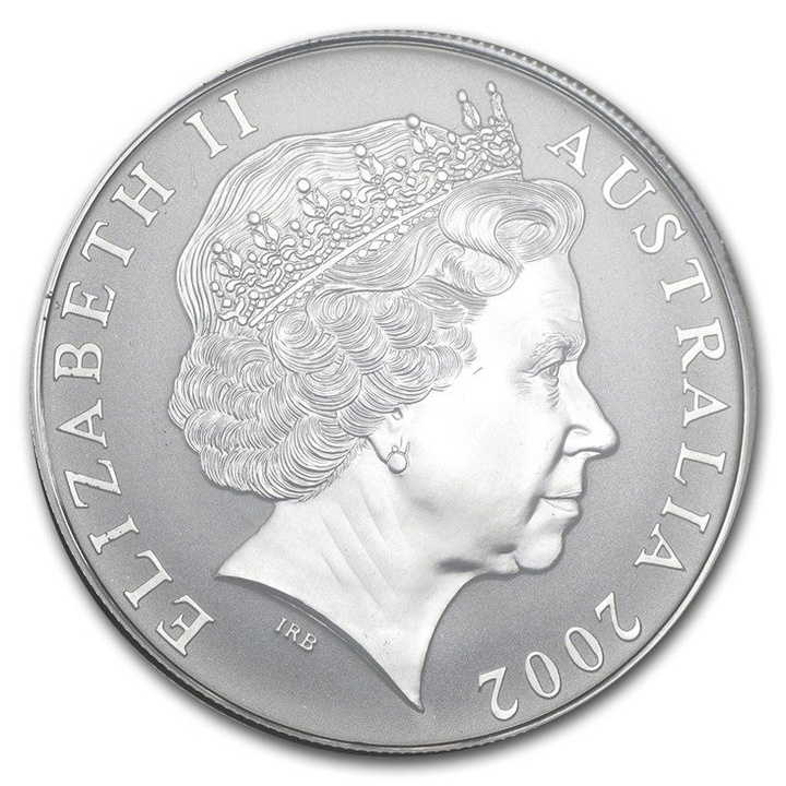 Canguro Australiano 1 oz Plata 2002