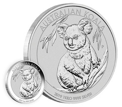 Koala 1000 gramm ezüst 2019