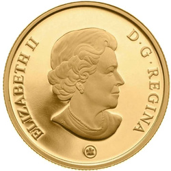 Canada: Coal Mining Trade kolorowany $200 Złoto 2009 Proof