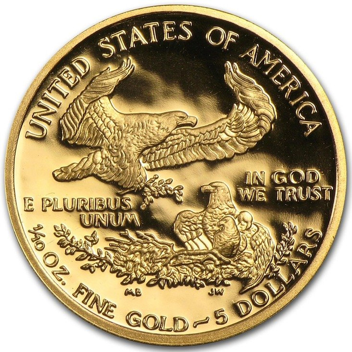 Aigle américain 1/10 once d'or 1994 PROOF