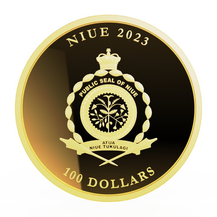 Niue: Egyensúly 1 uncia arany 2023 Prooflike