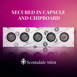 Samoa: Year of the Dragon 1/2 oz Silver 2024 Prooflike Coin