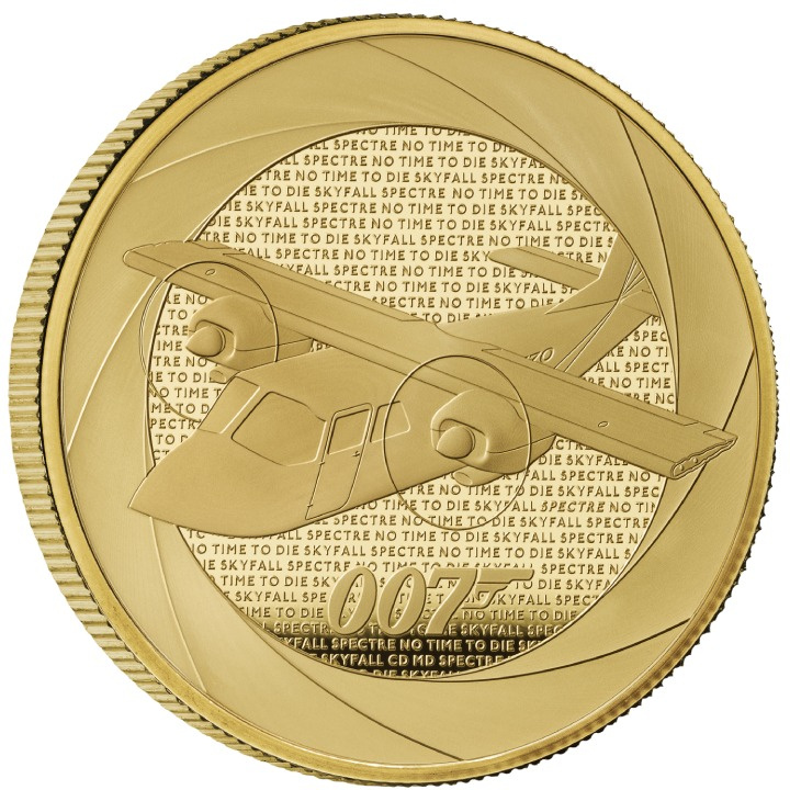 Bond Films of the 2010s 2 oz Gold 2024 Proof