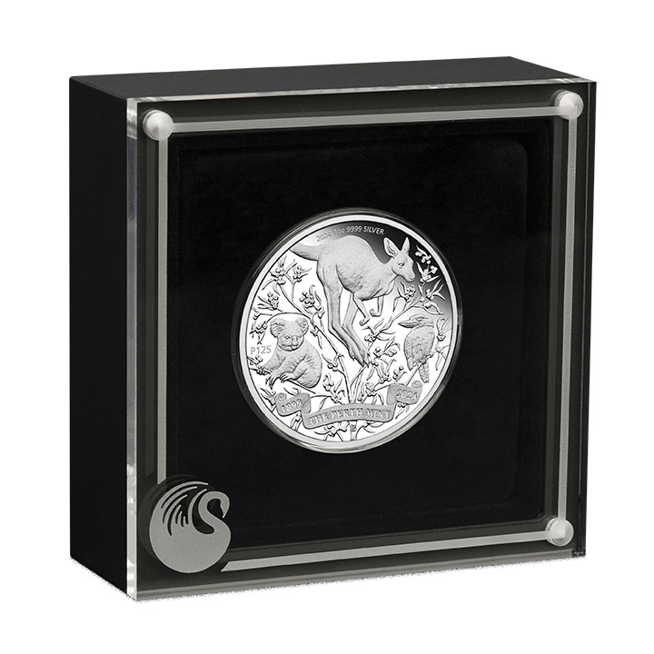 Perth Mint 125. évforduló 1 uncia ezüst 2024 Proof