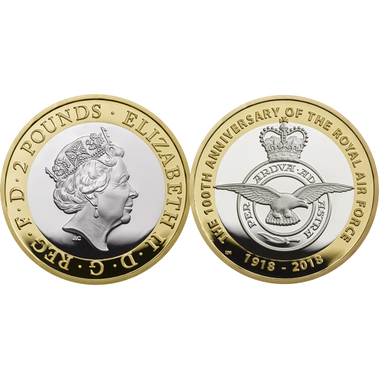 Sada 14 stříbrných mincí Velká Británie 2018 Proof