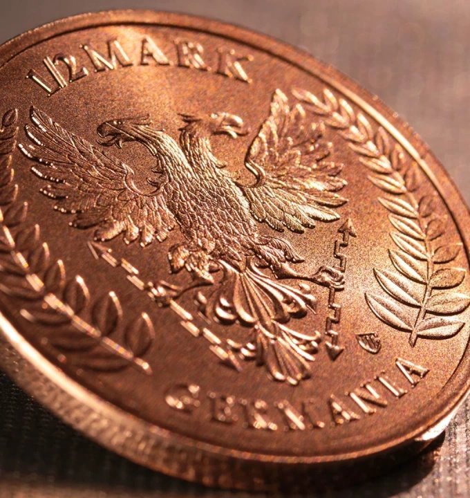 Moneda de cobre Germania Mint: Germania 1/2 onza de Cobre 2026