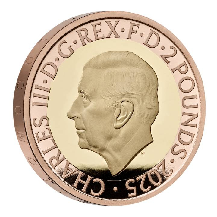 200 Years of the Modern Railway £2 Złoto Proof