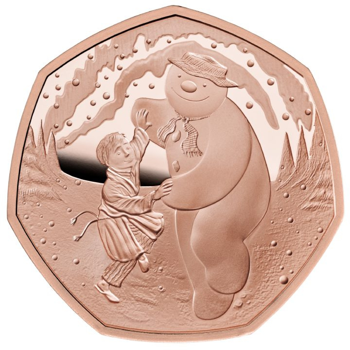 Le bonhomme de neige en or 2023 Proof