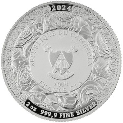 Kamerun: The Witcher Book Series - Blut der Elfen 2 oz Silber 2024 Münze