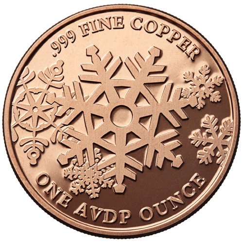 Merry Christmas — Santa Fireplace 1 oz Copper