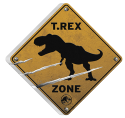 Niue: Jurassic World Dominion – T.REX színes 2 uncia ezüst 2022 Antikolt érme