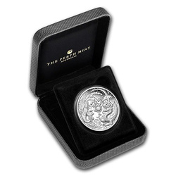 Dragon et phénix 1 once d'argent 2018 Proof