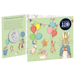 Peter Rabbit měďnikel 2022