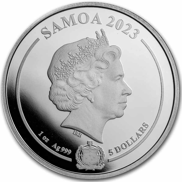 Samoa: DC Comics - The Flash 1 oz Plata 2023 Proof