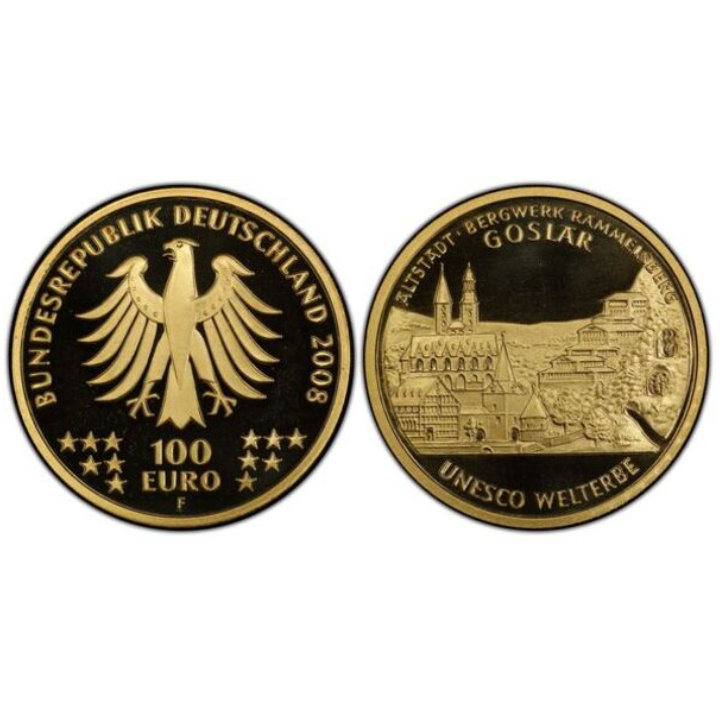UE: 100 Euro 1/2 oz Gold Coin Random Year