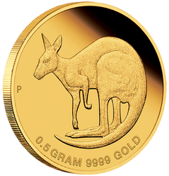 Australijski Kangur 0,5 grama Złota 2021