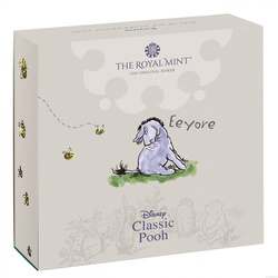 Winnie the Pooh - Eeyore Colorized Silver 2022 Proof