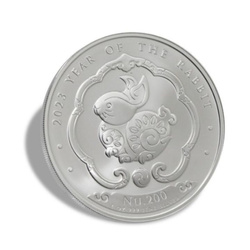 Bhutan: Lunar Year of the Rabbit 1 oz Silber 2023