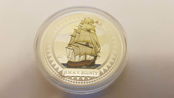 H.M.A.V. BOUNTY THE LEGEND OF THE MUTINY 1 oncia d'argento 2008