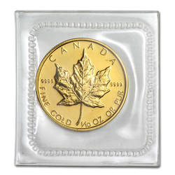 Canadian Maple Leaf 1/10 oz Gold 1997