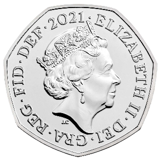 Sada 8 mincí Velká Británie 2021