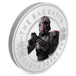 Niue: Star Wars The Bad Batch – Hunter színes 1 uncia ezüst 2022 Proof