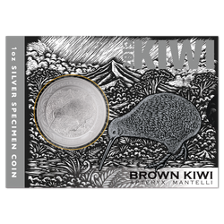 Kiwi 1 oz Silver 2019 Specimen