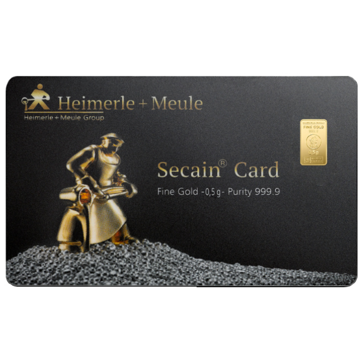 Heimerle Meule 0,5g Goldbarren