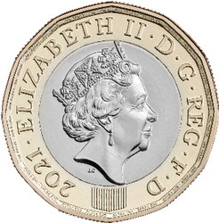 Set of 8 coins United Kingdom 2021