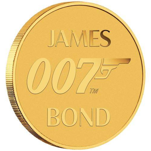James Bond 007 0,5 gramu zlata 2020