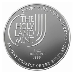 Menora colorată 1 oz argint 2012