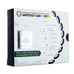 Antigua & Barbuda: Gran Fragata coloreada 1 oz Plata 2021