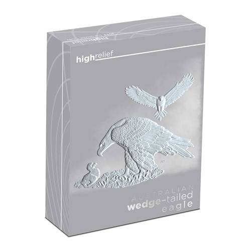 Australský orel 1 unce stříbra 2018 Proof High Relief