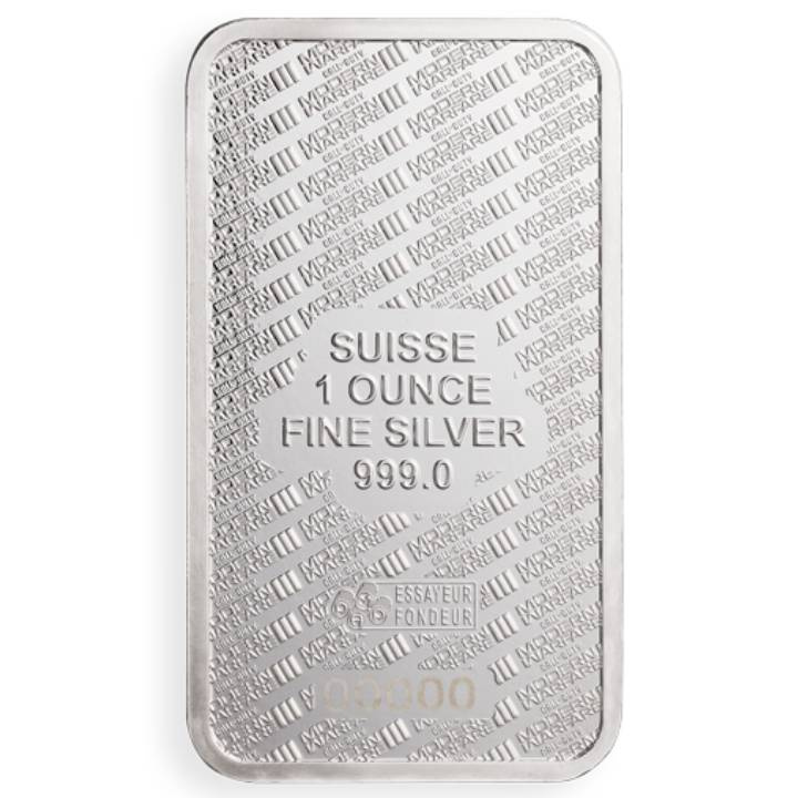 PAMP Call of Duty: Modern Warfare III 1 oz Silber 2024 Barren