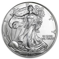 American Eagle 1 oz Silber 2005