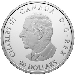 Canada: Nunavut $20 Srebro 2024 Proof