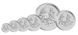 Lunar II: Rok Psa 5 uncji Srebra 2018