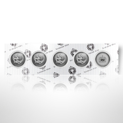 Samoa: Year of the Dragon 2 oz Silber 2024 Prooflike Coin