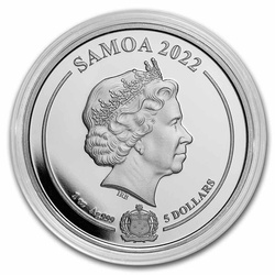 Samoa: Looney Tunes - Pato Lucas 1 oz Plata 2022
