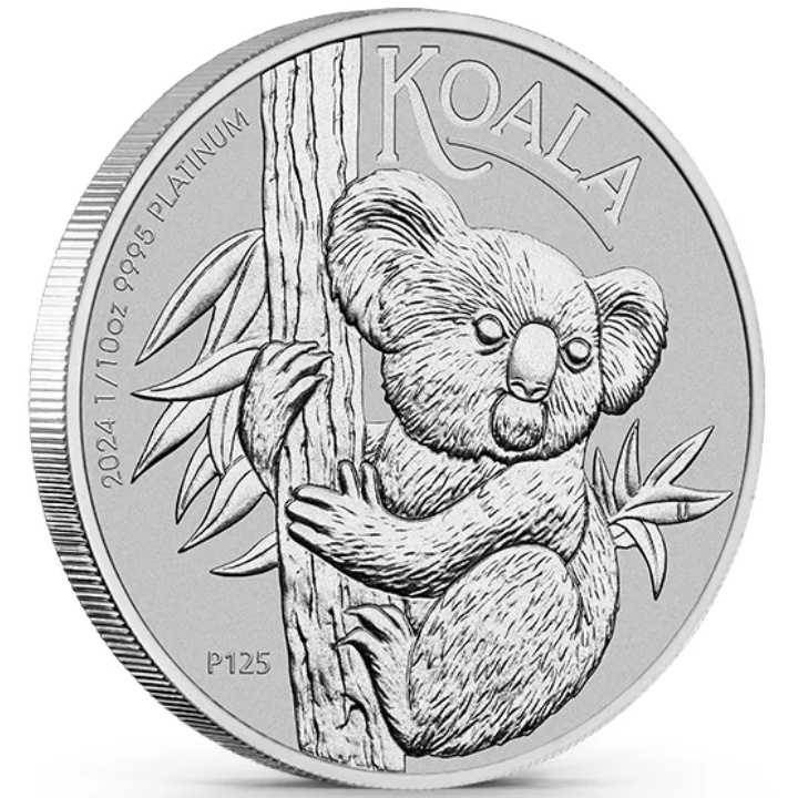 Koala 1/10 oz platina 2024