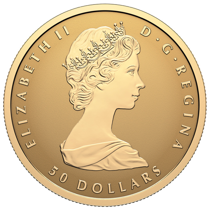 Set Canada: 60° anniversario della bandiera canadese - 4 monete d'oro 2025 Reverse Proof